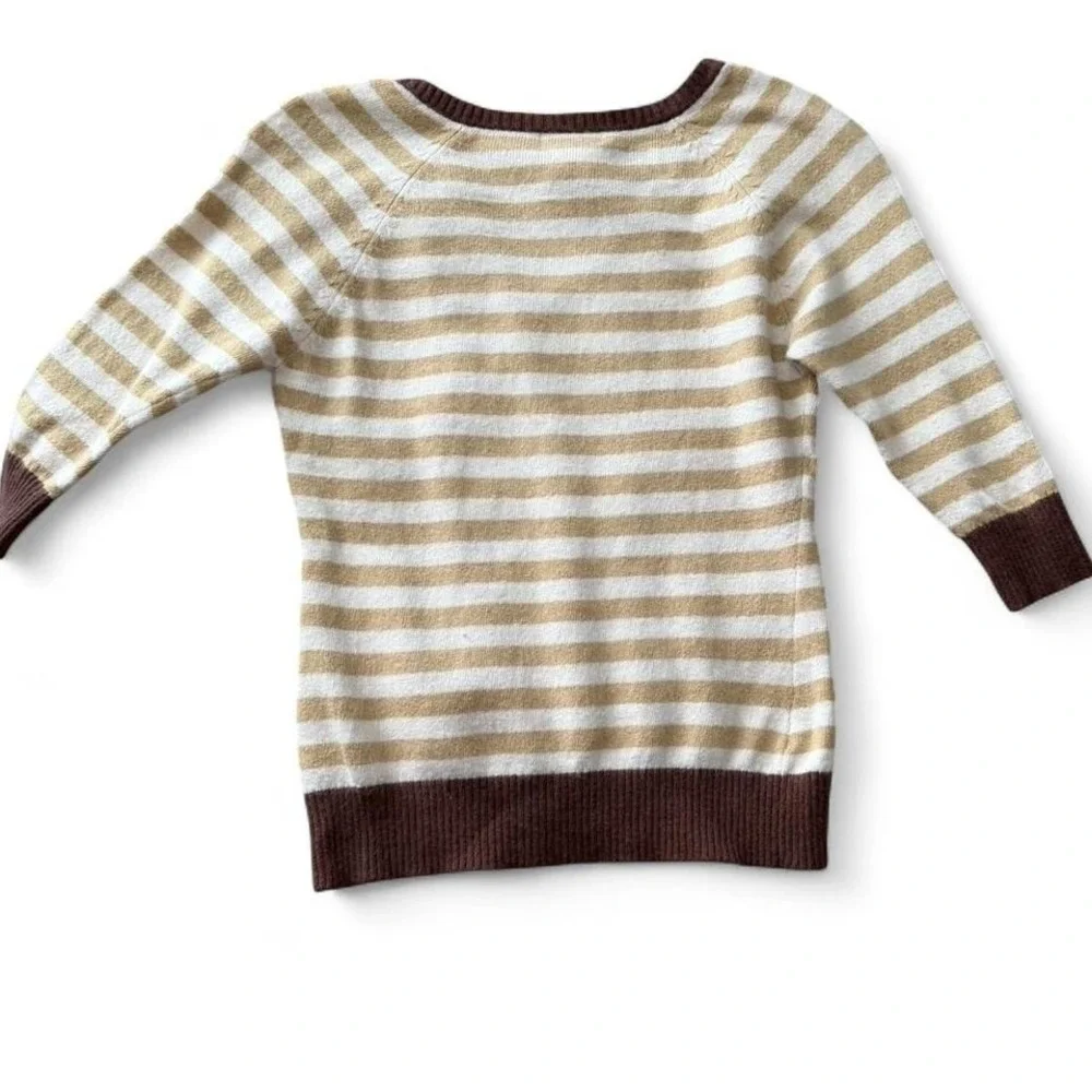Vintage‎ Striped Charlotte Russe Silk Blend Sweater